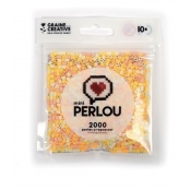 Perles à repasser Mini Perlou Camaieu 4 coul. Jaune Orange