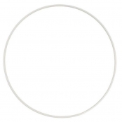 Armature abat-jour cercle Rilsan Diamètre 40 cm blanc