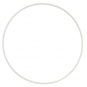 Armature abat-jour cercle Rilsan Diamètre 45 cm blanc