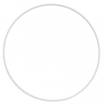 930045 - 3532439300453 - Graine créative - Armature abat-jour cercle Rilsan Diamètre 45 cm blanc - 2