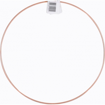 910025 - 3532439100251 - Graine créative - Armature abat-jour cercle cuivré Diamètre 25 cm