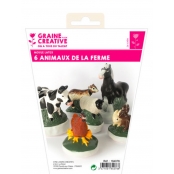 Moule en Latex 6 Animaux De La Ferme
