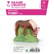 Moule en Latex Poney