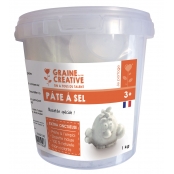 Pâte à sel pour enfant Seau 1kg