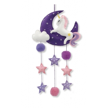 750719 - 3532437507199 - Graine créative - Mobile pour bébé en feutrine à customiser Licorne - 2