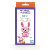 Kit diamond mosaic Sticker Lapin