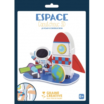 750620 - 3532437506208 - Graine créative - Kit mousse pour enfant Espace