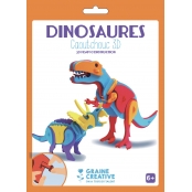 Kit mousse pour enfant Dinosaures