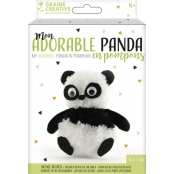 Kit pompon Activités manuelles Panda