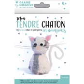 Kit pompon Activités manuelles Chaton