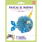 Kit pompon Activités manuelles Narval