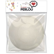 Plaque pour perles mini perlou rond 15cm et carré 14cm