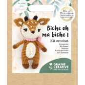 Kit Amigurumi crochet Oh ma biche