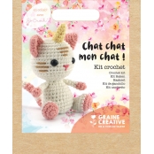 Kit Amigurumi crochet Chat-licorne