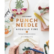 Livre Punch needle Aiguille fine