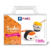 Kit figurine Fimo Kawai sushi