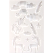 Moule en silicone 20x13 cm Licorne