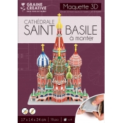 Puzzle D maquette Cathédrale Saint Basil