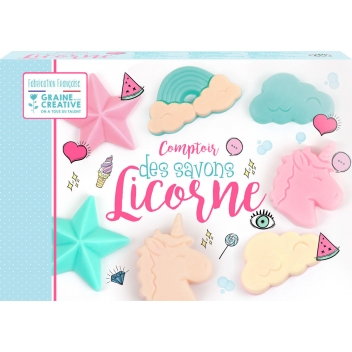 200509 - 3471052005096 - Graine créative - Kit pour enfant Comptoir des savons Licorne - 7