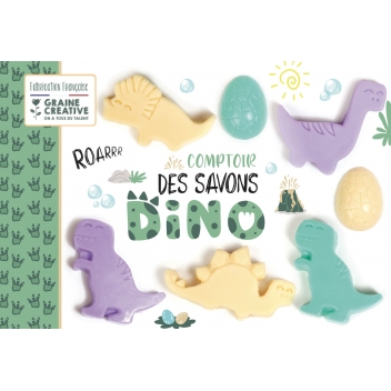 200515 - 3532432005157 - Graine créative - Kit pour enfant Coffret Comptoir des savons Dinosaures - 4