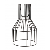 Carcasse d\'abat-jour Style industriel noir