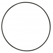 Cercle nu en métal Noir 20 cm