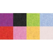 Lot de feutrine autocollante A4 8 couleurs