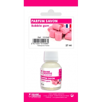 151048 - 3471051510485 - Graine créative - Parfum pour savon 27 ml Bubble gum - France