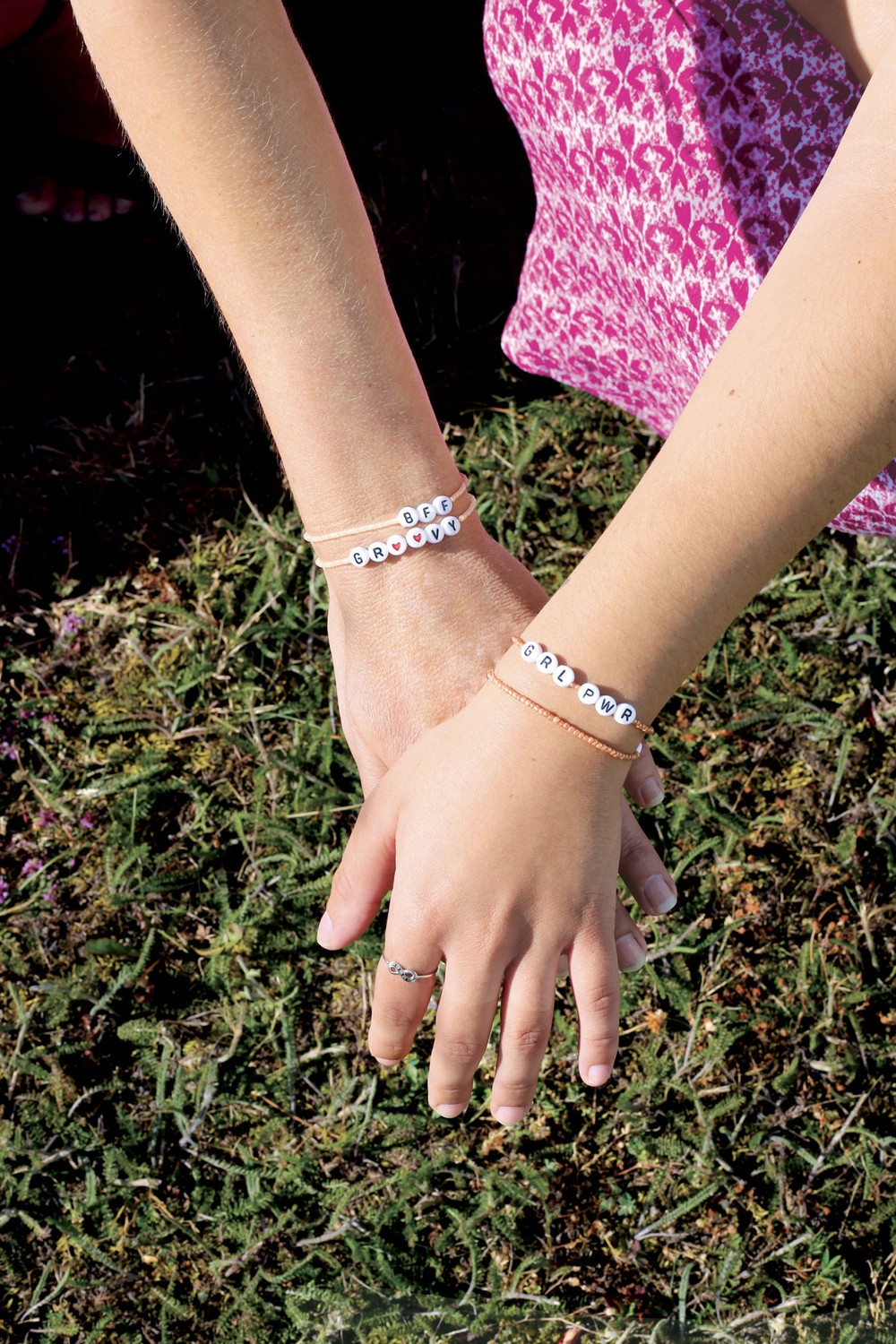 Kit bracelets perles rocailles Alphabet Best Friends ref 820025