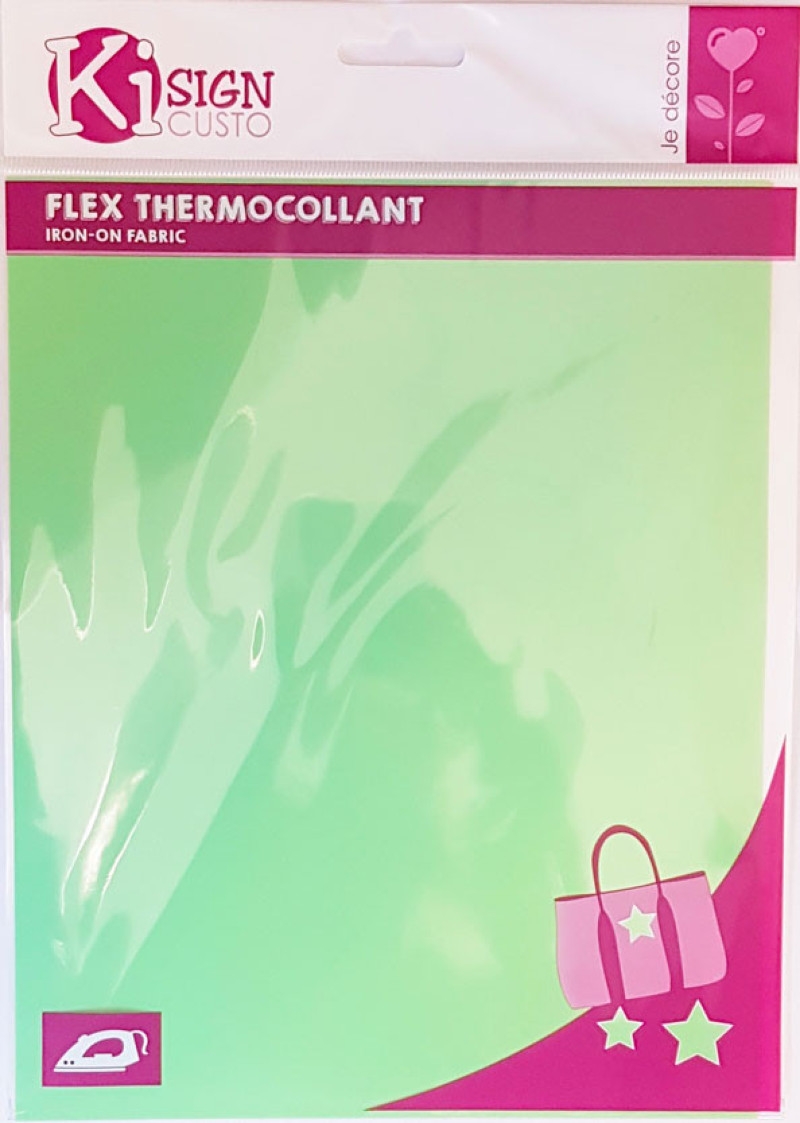 Flex Thermocollant - coupon 50 x 25 cm - Rouge
