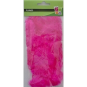 Pume de coq Rose vif 10 cm 3g