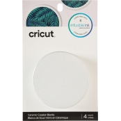 Cricut Explore/Maker : Sous-Verre Rond Céramique 9,1 cm Infusible Ink x4