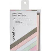 Cricut Joy : 12 Cartes et Enveloppes Pastel 10,7x13,9 cm
