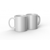 Cricut : Mugs Céramique Blanc 340ml 2 pièces