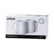 Cricut : Mugs Céramique Blanc 340ml 2 pièces