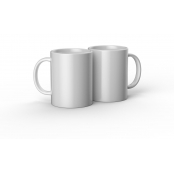 Cricut : Mugs Céramique Blanc 425 ml 2 pièces