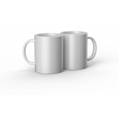 Cricut : Mugs Céramique Blanc 425ml 2 pièces