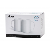 Cricut : Mugs Céramique Blanc 425ml 2 pièces