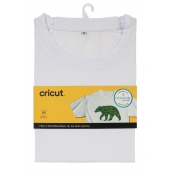 Cricut : T-Shirt Homme Blanc (M) Col Rond à Customiser