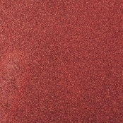 Cricut Smart Iron-On : Feuille Glitter Rouge 33x91 cm