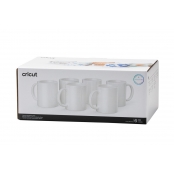 Cricut : Mugs en Céramique Blanc 340 ml 6 pièces