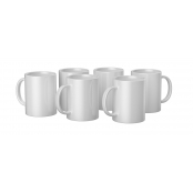 Cricut : Mugs en Céramique Blanc 425 ml 6 pièces