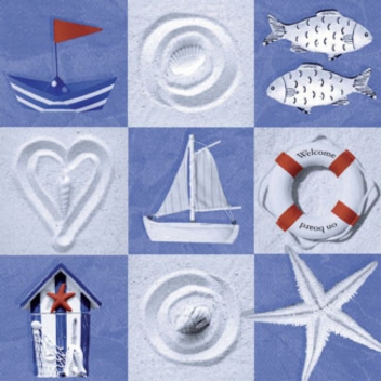 668763 - 4037698140288 - Graine créative - Serviettes en papier Feel The Breeze 20 pièces