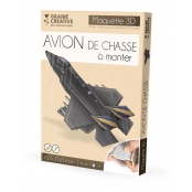 Maquette en carton mousse Avion F35