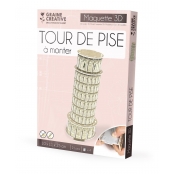 Maquette en carton mousse Tour de Pise