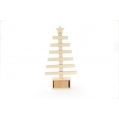 Sapin Calendrier de L'Avent Bois 36 cm