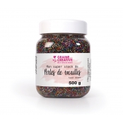 Perles de Rocaille Translucides Pot de 500g