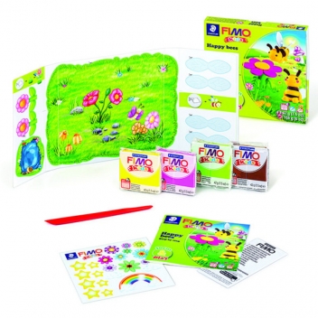 262159 - 4007817066515 - Fimo - KIT FIMO KIDS HAPPY BEES / 8034 27 LZ