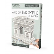 Maquette en carton mousse Arc de Triomphe