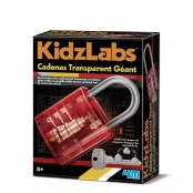 Kit DAM Cadenas Transparent Géant 15cm